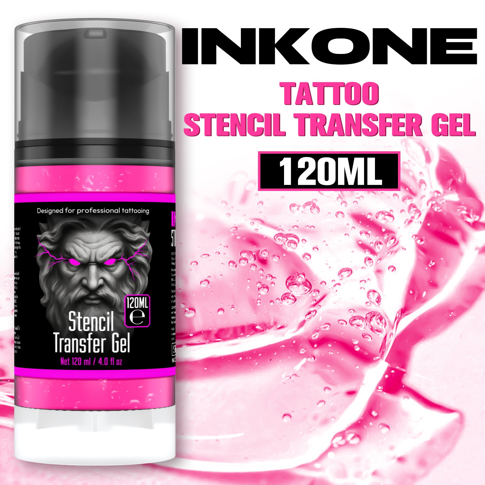 Stencil Transfer Gel